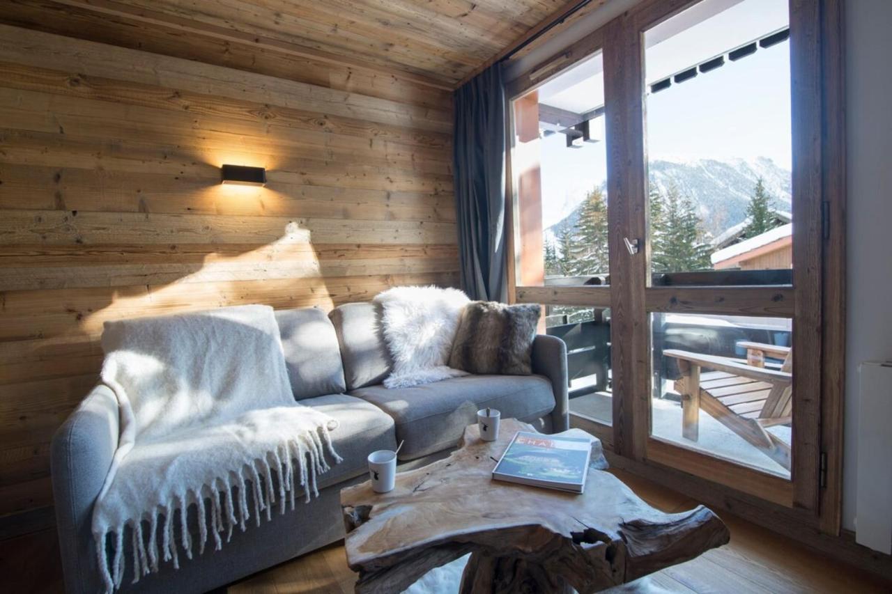 Les Brigues - Appartement Avec Vue Sur La Montagne Et Acces Aux Pistes Корчевел Екстериор снимка